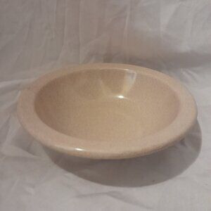 VTG Mid Century Dallas Ware B-44 Tan Speckled Melamine Rimmed Cereal Soup Bowl